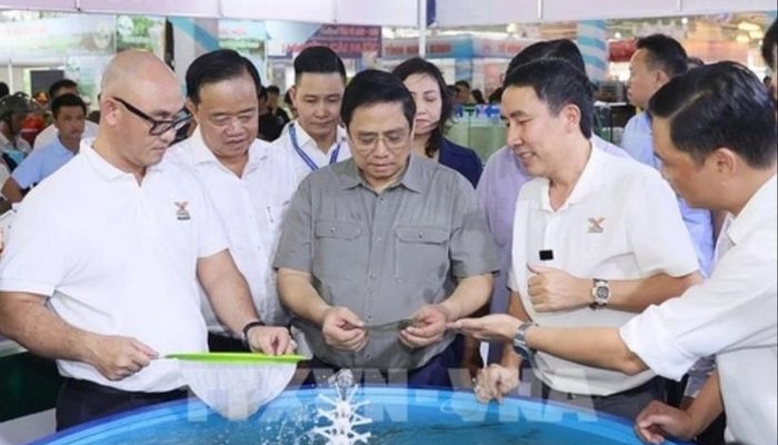 Thủ tướng Phạm Minh Chính khích lệ GrowMax đưa ngành tôm Việt lên số 1 thế giới